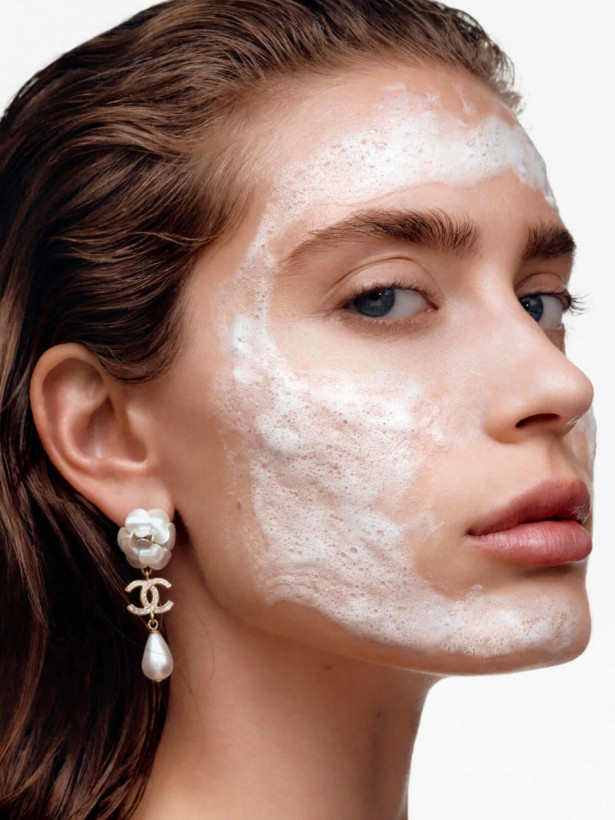 کرم فوم شستشو ضد آلودگی سری La Mousse شنل 150ml - ساخت فرانسه (اورجینال)